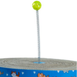 Ezra Spring Toy Circular Cat Scratcher With Catnip - Image 4