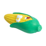 Ezra Play Latex Squeaky Smiley Corn Cat Toy - Image 4