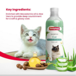 Beaphar Macadamia Oil & Aloe Vera Cat Shampoo - 250ml - Image 4