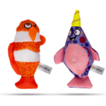 Barkbutler X Fofos Clown & Fish Plush Cat Toy - Image 4