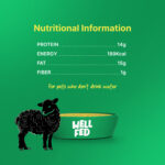 Well Fed Lamb Bone Broth for Dogs & Cats, 120 ml - Image 5