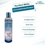 Bio-Groom Purrfect White Cat Conditioning Shampoo - 236 ml - Image 4