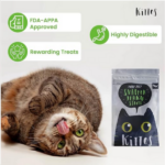 Kittos Cat Snapper Jerky Strips Cat Treats - 35g - Image 4