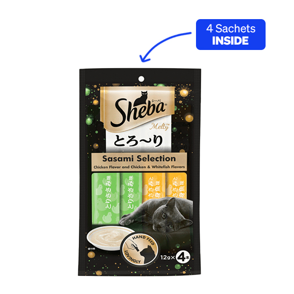 Sheba Melty Premium Sasami Selection - 48g (4 Sachets)