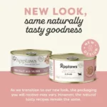 Applaws Cat Wet Food Tin Tuna Fillet with Salmon in Broth 70g - Image 2