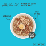Schesir After Dark Cat Wholefood Chicken and Quail Egg, 80 g - Image 6