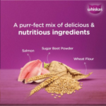 Whiskas Salmon in Gravy Adult (+1 year) Wet Cat Food - 80g - Image 7