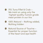 Applaws Tuna Fillet with Crab Natural Wet Cat Food, 70 g - Image 5