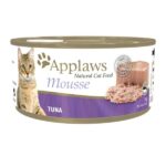 Applaws Plain Tuna Mousse Tin Wet Cat Food, 70g