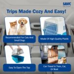 Savic Zephos 1 Pet Carrier, 19 x 13 x 12 inch, Atlantic Blue - Image 5