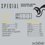 Schesir Cat Special Mousse Exigent Chicken with Duck Live, 70 g - Image 4