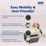 Savic Andes 5 Carrier for Dogs and Cats (Ivory) - Image 5
