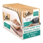Sheba Premium Fish with Dry Bonito Flake Wet Cat Food - 35g - Image 3