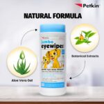 Petkin Jumbo Eyewipes (80 Counts) - Image 3