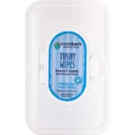 EarthBath Tushy Wipes Re-Sealable Pack for Dogs and Cats 72 wipes
