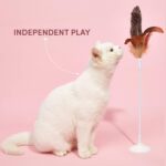 Barkbutler X Fofos Suction Cup Interactive Cat Toy - Multicolored - Image 2