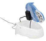 Trixie Water Fountain Duo Stream for Dogs and Cats (White and Blue) - Image 5