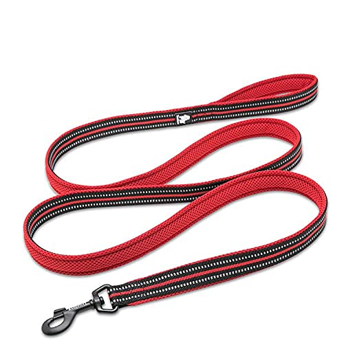 Barkbutler Truelove Classic Leash, Red