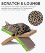 Petstages Easy Life Hammock Scratch and Sleep for Cats 54x35x8cm - Image 4