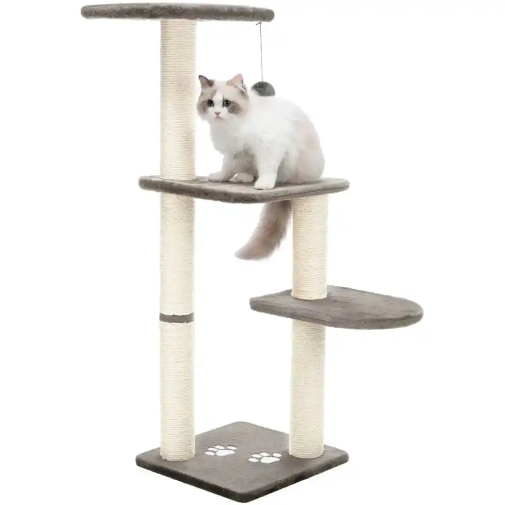 9ufZOJf2T-product.webp Trixie Altea Cat Tree Platinum Grey 117cm