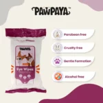 Pawpaya Eye Wipes for Dogs and Cats (20x18cm) - Image 2