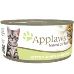 Applaws Chicken Breast Tinned Kitten Wet Food, 70g - Image 2
