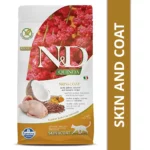 Farmina N&D Quinoa Cat Grain Free Skin Coat Quail Adult for Dogs 1.5 Kg