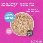 Schesir Baby Kitten Wholefood Chicken and Liver Wet Food, 70g - Image 5