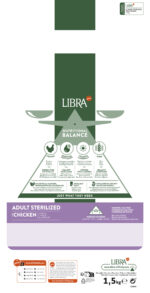 Libra Sterilized Chicken Adult Dry Cat Food - Image 2