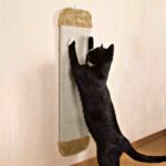 Trixie Scratching Board with Sisal Rug/Plush and Catnip for Cats XL (18x78cm, Natural/Beige)