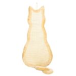 Trixie Scratching Boad Cat Sisal Rug/Plush Catnip (35x69cm, Natural/Beige)