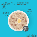 Schesir After Dark Cat Pate Chicken and Quail Egg, 80 g - Image 5