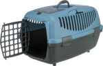 Trixie Capri Transport Box for Dogs and Cats (Dark Grey/Blue) - Image 2