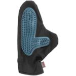Trixie Grooming Glove For Cats and Dogs, Dark Grey/Blue - Image 3