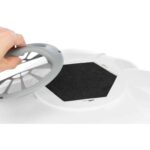 Trixie Maro Corner Litter Tray With Hood, 60 x 43 x 52 cm (Light Grey Granite) - Image 8