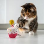 FOFOS Birthday Cake Toy for Cats