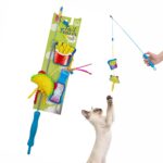 FOFOS Wand Toy Replaceable-Hungry Kittens Toy for Cats - Image 2