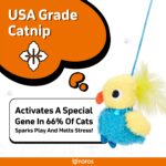 FOFOS Wand Toy Replaceable-Let's Fly Together Toy for Cats - Image 5