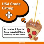 FOFOS Wand Toy Replaceable-Meow Fast Food Toy for Cats - Image 6