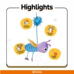 FOFOS Wand Toy Replaceable-Let's Fly Together Toy for Cats - Image 4