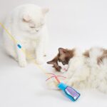 FOFOS Wand Toy Replaceable-Hungry Kittens Toy for Cats - Image 3