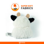 FOFOS Floppy Crinkle Cow Catnip Toy for Cats - Image 4