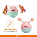 FOFOS Crazy Tumbler Pig Toy for Cats - Image 6