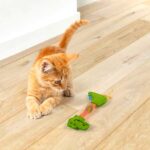 FOFOS Crocodile Flick Tube Catnip Toy for Cats - Image 2