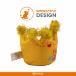 FOFOS Birthday Crown Catnip Toy for Cats - Image 5
