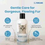 Forcans Cat Short Coat Shampoo and Conditioner - Image 2