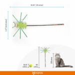 FOFOS Wand Moving Caterpillar Toy for Cats - Image 7