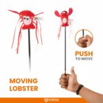 FOFOS Wand Moving Lobster Toy for Cats - Image 3