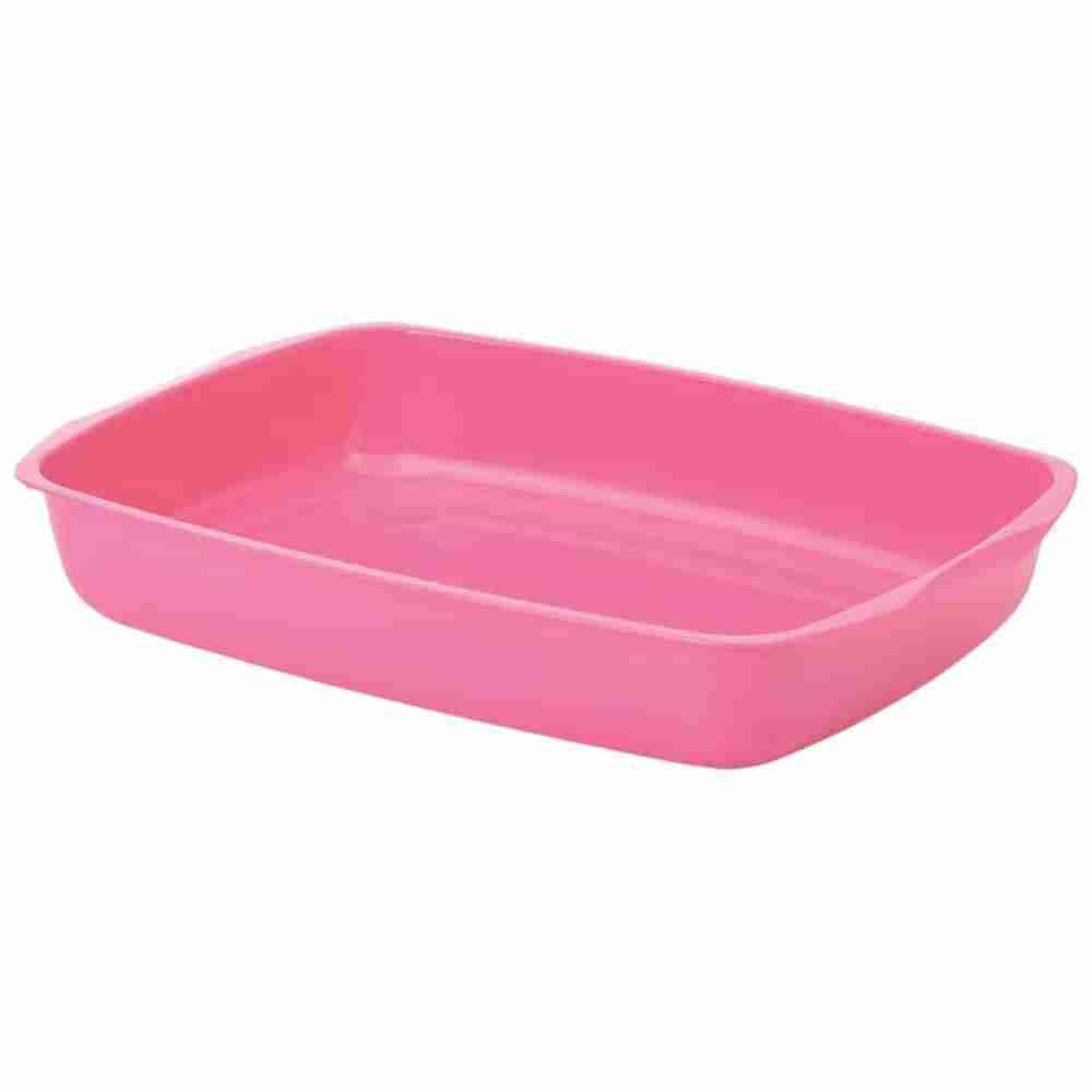 CxaeNG5_b-Savic-Cat-Litter-Tray-15-inch-Assorted-Colors-15-x-10-x-3-inch.jpeg Savic Cat Litter Tray 15 inch, Assorted Colors, 15 x 10 x 3 inch