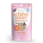 Schesir Baby Mousse Kitten Salmon & Chicken Wet Cat Food Can 70g